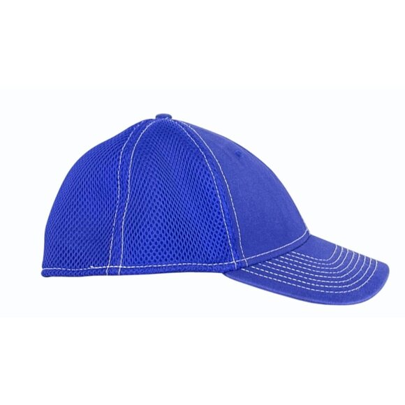 NEW ERA 39/Thirty Medium/Large Denim FB Logo Baseball Cap Cotton / Mesh - Picture 2 of 8